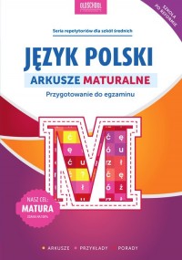 Język polski. Arkusze maturalne - okładka podręcznika