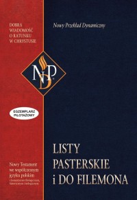 Listy pasterskie i do Filemona - okładka książki
