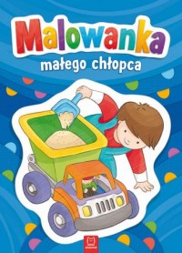 Malowanka małego chłopca - okładka książki