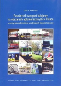Pasażerski transport kolejowy na - okładka książki