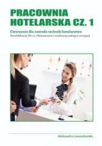 Pracownia hotelarska cz. 1 - okładka podręcznika