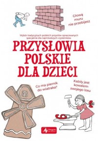 Przysłowia polskie dla dzieci - okładka książki