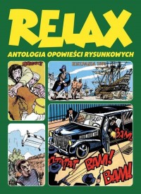 Relax Antologia opowieści rysunkowych. - okładka książki