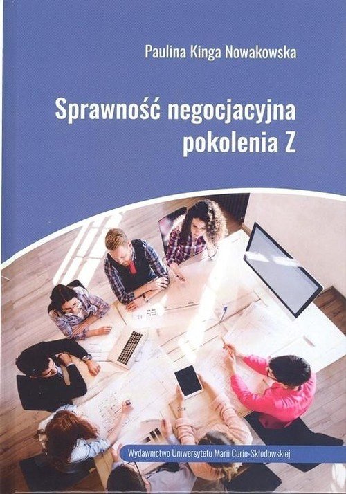 Sprawność negocjacyjna pokolenia - okładka książki