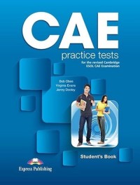 CAE Practice Test Students Book - okładka podręcznika