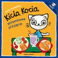 Kicia Kocia Witaminowe przyjęcie - okładka książki