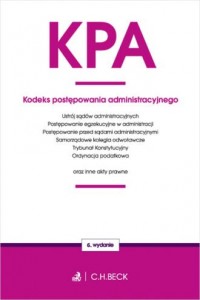 KPA oraz ustawy towarzyszące - okładka książki