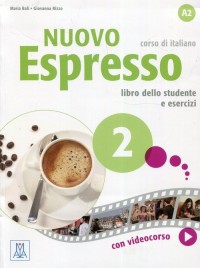 Nuovo Espresso 2. Podręcznik + - okładka podręcznika
