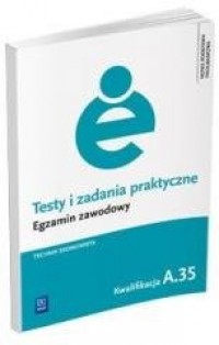 Testy i zadania praktyczne. Technik - okładka podręcznika