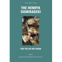 The Henryk Siemiradzki. That we - okładka książki