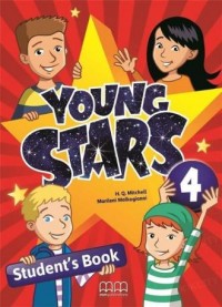 Young Stars 4 SB - okładka podręcznika