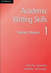 Academic Writing Skills 1 Teachers - okładka podręcznika