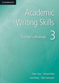 Academic Writing Skills 3 Teachers - okładka podręcznika