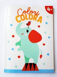Colori colora. Słonik 4+ - okładka książki