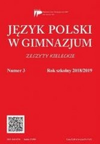 Język Polski w Gimnazjum nr 3 2018/2019 - okładka podręcznika