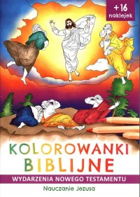 Kolorowanki biblijne Nowy Testament. - okładka książki