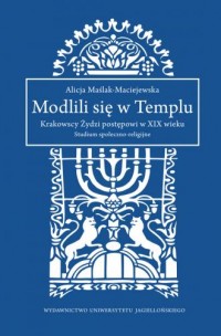 Modlili się w Templu. Krakowscy - okładka książki