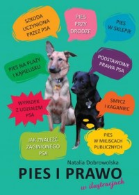 Pies i prawo w ilustracjach - okładka książki