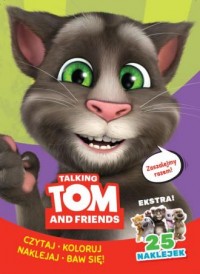 Talking Tom & Friends. Czytaj, - okładka książki
