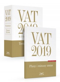VAT 2019. Komentarz - okładka książki