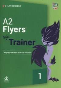 A2 Flyers Mini Trainer with Audio - okładka książki