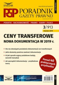 Ceny transferowe Nowa dokumentacja - okładka książki