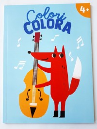 Colori colora. Lisek 3+ - okładka książki