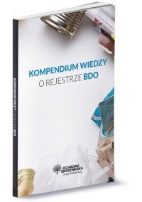 Kompendium wiedzy o rejestrze BDO - okładka książki