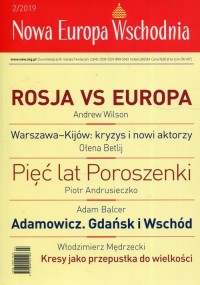 Nowa Europa Wschodnia 2/2019 - okładka książki