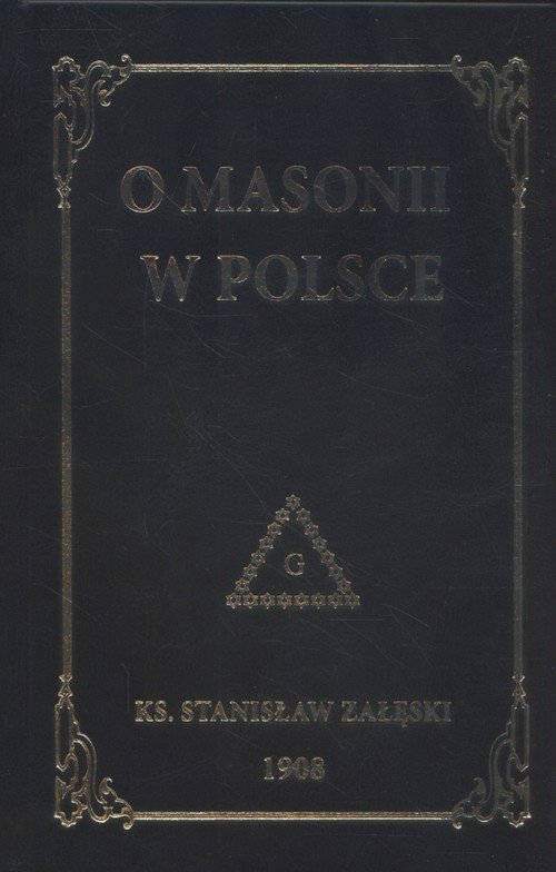 O masonii w Polsce - okładka książki