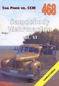 Samochody Wehrmachtu vol. VI Tank...vol. - okładka książki