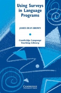 Using Surveys in Language Programs - okładka podręcznika
