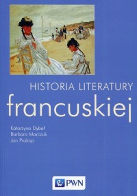 Historia literatury francuskiej - okładka książki