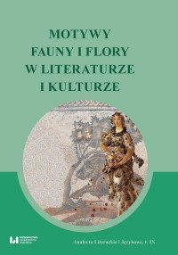 Motywy fauny i flory w literaturze - okładka książki