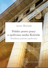 Polskie prawo pracy a społeczna - okładka książki