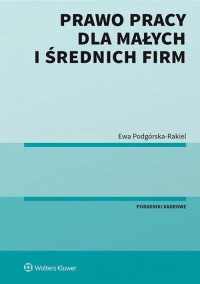 Prawo pracy dla małych i średnich - okładka książki