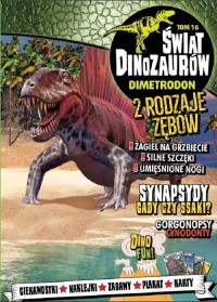 Świat Dinozaurów. 16. Dimetrodon - okładka książki