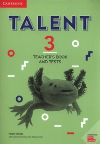 Talent 3 Teachers Book and Tests - okładka podręcznika