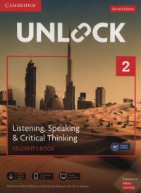 Unlock 2 Listening, Speaking & - okładka podręcznika