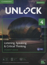Unlock 4 Listening, Speaking & - okładka podręcznika