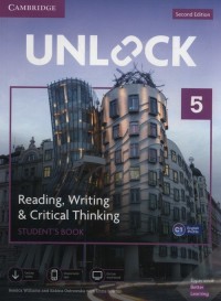 Unlock 5 Reading, Writing, & Critical - okładka podręcznika