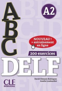 ABC DELF - Niveau A2 - Livre + - okładka podręcznika