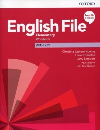 English File 4E Elementary WB + - okładka podręcznika