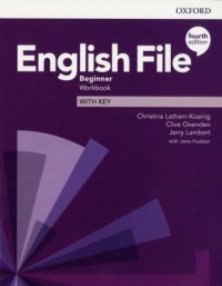 English File Beginner Workbook - okładka podręcznika