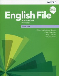 English File Intermediate Workbook - okładka podręcznika