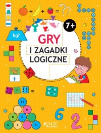 Gry i zagadki logiczne 7+ - okładka podręcznika