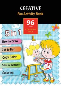 Książeczka do kolorowania Fun Activity - okładka książki