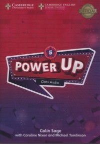 Power Up Level 5 Class Audio CDs - okładka podręcznika
