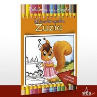 Wiewióreczka Zuzia - okładka książki