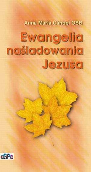 Ewangelia naśladowania Jezusa - okładka książki